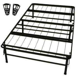 platform twin bed frame headboard greenhome123 metal brackets specifications compare