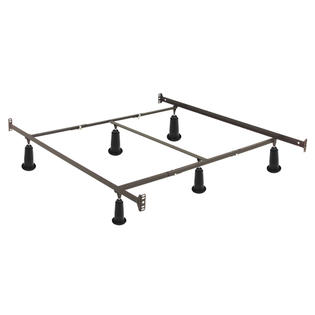 Leggett Platt Queen Size 10 Inch High Rise Metal Bed Frame With Leggett Platt Queen Size 10 Inch High Rise Metal Bed Frame With Headboard And Footboard Brackets