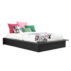 Greenhome Modern Black Faux Leather Upholstered Platform Bed Frame With Wood Slats In Size Twin Full Greenhome Modern Black Faux Leather Upholstered Platform Bed Frame With Wood Slats In Size Twin Full