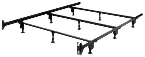 Leggett Platt Queen Size Heavy Duty Metal Bed Frame With Headboard Leggett Platt Queen Size Heavy Duty Metal Bed Frame With Headboard Brackets