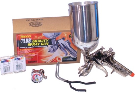 Devilbiss Devilbiss Gfg 670 Plus Spray Gun 1 2 1 3 1 4 Tips Auto Paint Basecoat Clearcoat Devilbiss Devilbiss Gfg 670 Plus Spray Gun 1 2 1 3 1 4 Tips Auto Paint Basecoat Clearcoat