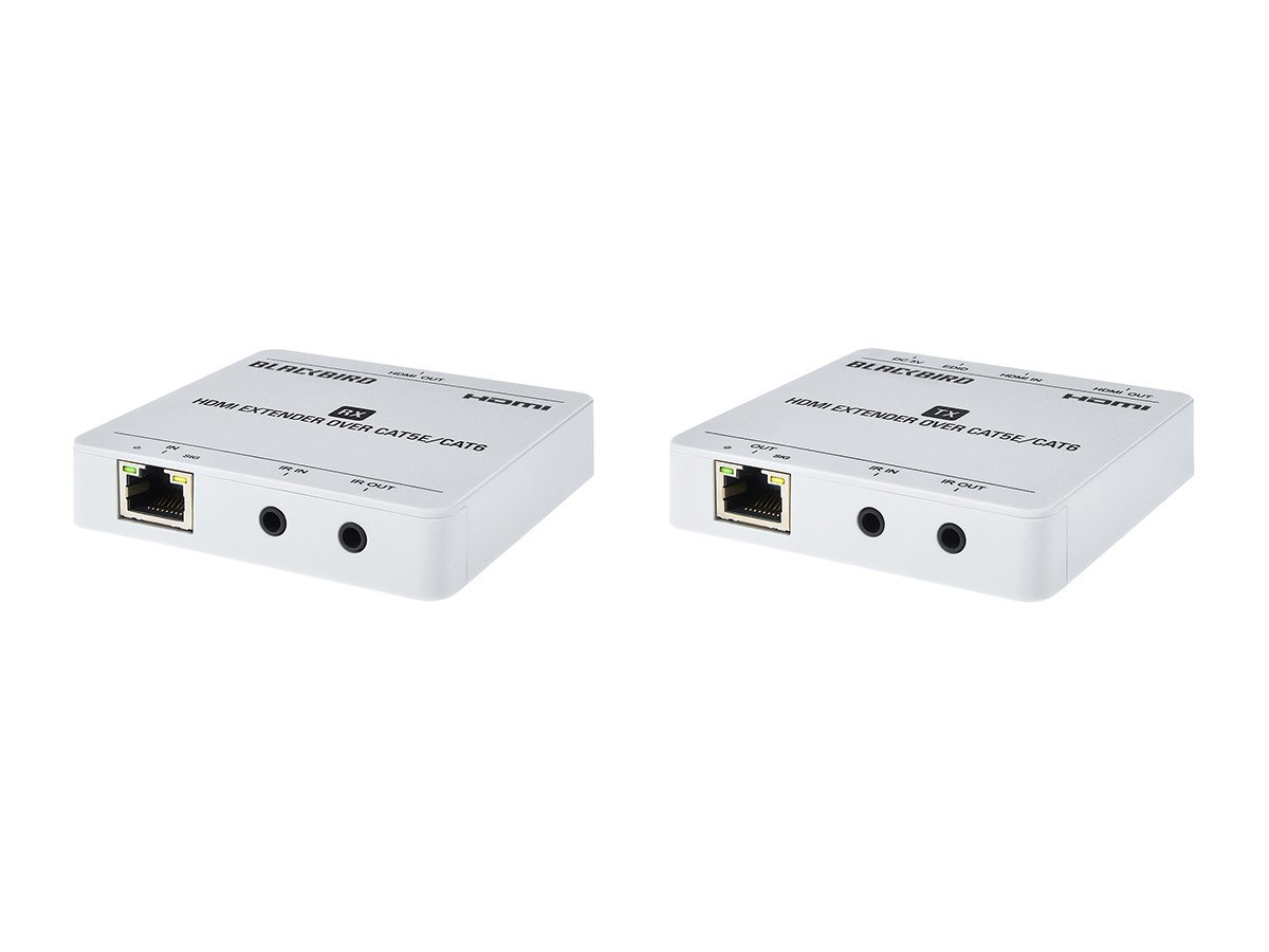 Monoprice 4K HDMI Extender over Ethernet CAT5e/6/7 70m HDMI Loop Out Smart EDID