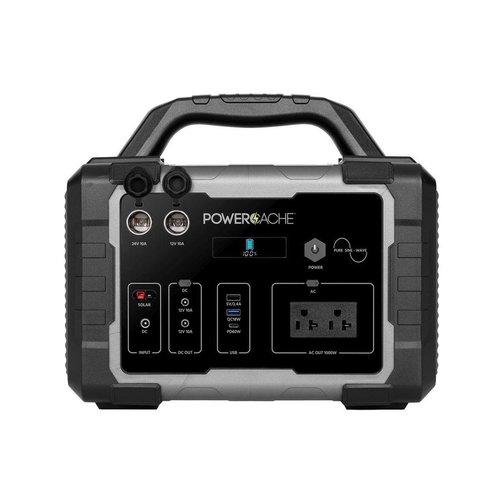 Monoprice 1000 Lithium Portable Power Station 1075 Wh Backup Battery for Outdoor