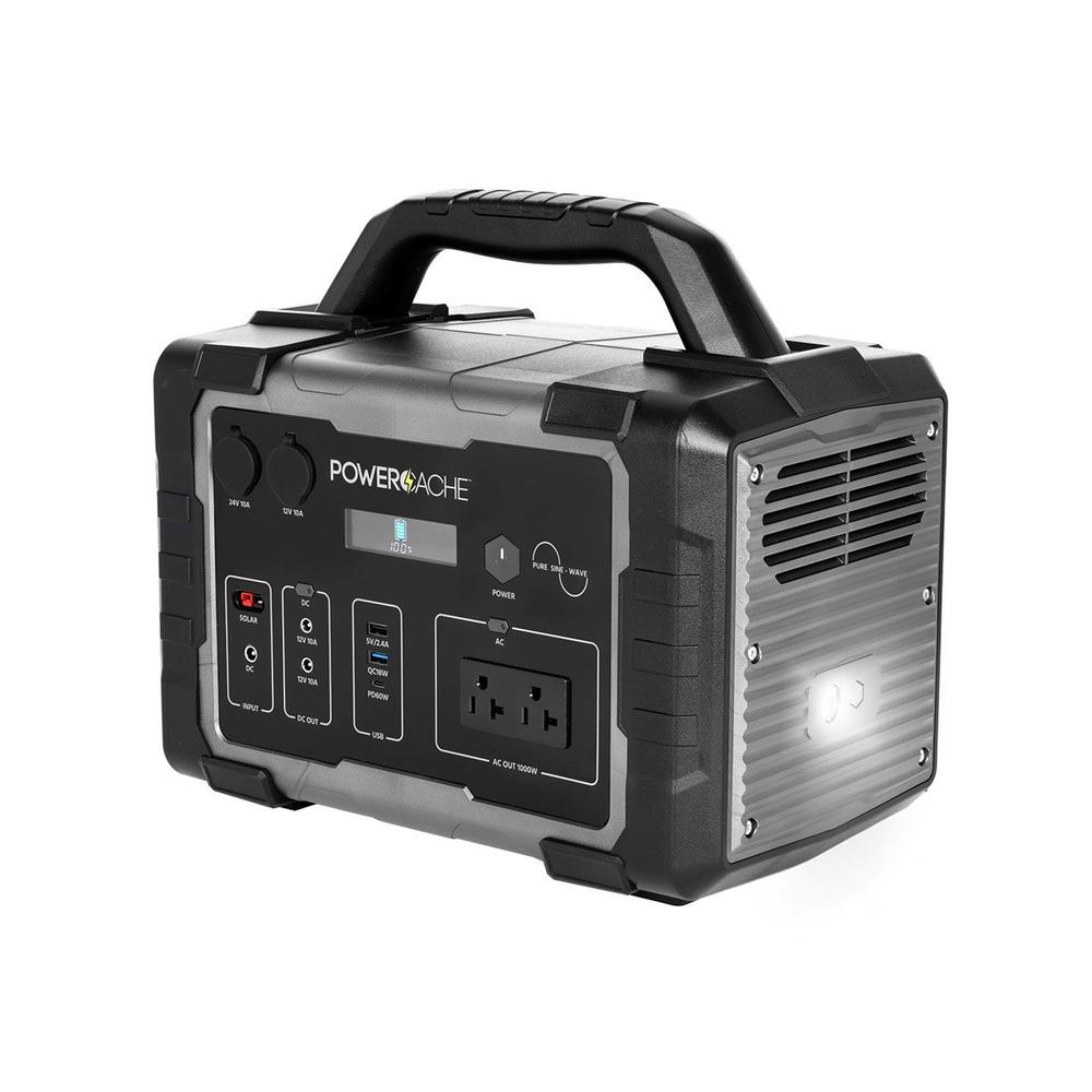 Monoprice 1000 Lithium Portable Power Station 1075 Wh Backup Battery for Outdoor
