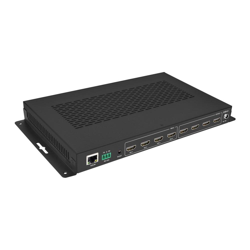 Monoprice Blackbird Pro‑Series 4K60 HDMI 2.0b, 4:4:4, 4X4 Matrix Video Switcher