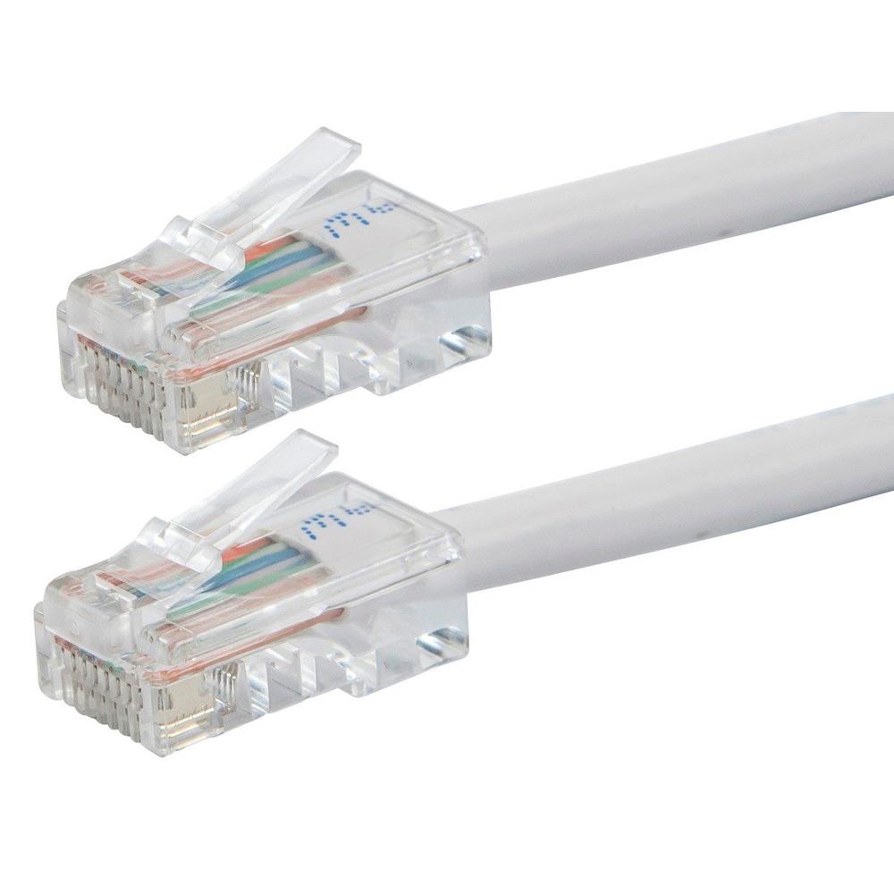 Monoprice Cat6 Ethernet Patch Cable - 7ft - White, RJ45, 550Mhz, UTP, 24AWG