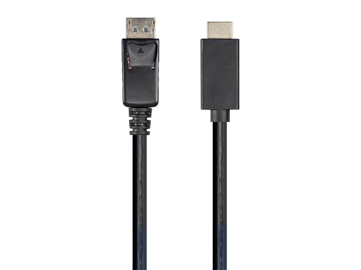 Monoprice DisplayPort 1.1 to HDTV Cable - 6 Feet, Gold Plated Connectors