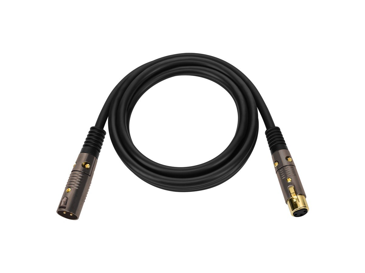 Monoprice XLR Male to XLR Female Cable [Microphone & Interconnect] - 10 Feet | 16AWG