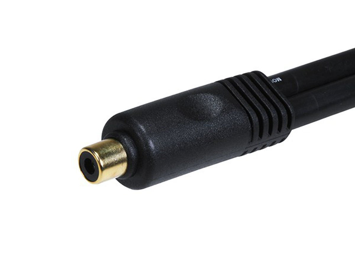 Monoprice Digital Coaxial Cable - 0.5 Feet - RCA Female to 2-RCA Male Splitter Adapter, single, Gold plated