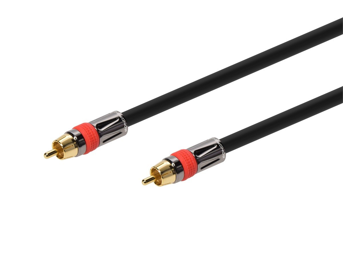 Monoprice 10ft High-quality Coaxial Audio/Video RCA CL2 Cable - RG6/U 75ohm