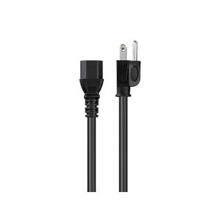 Monoprice 135043 Desktop Computer Power Cord 12ft Black Nema