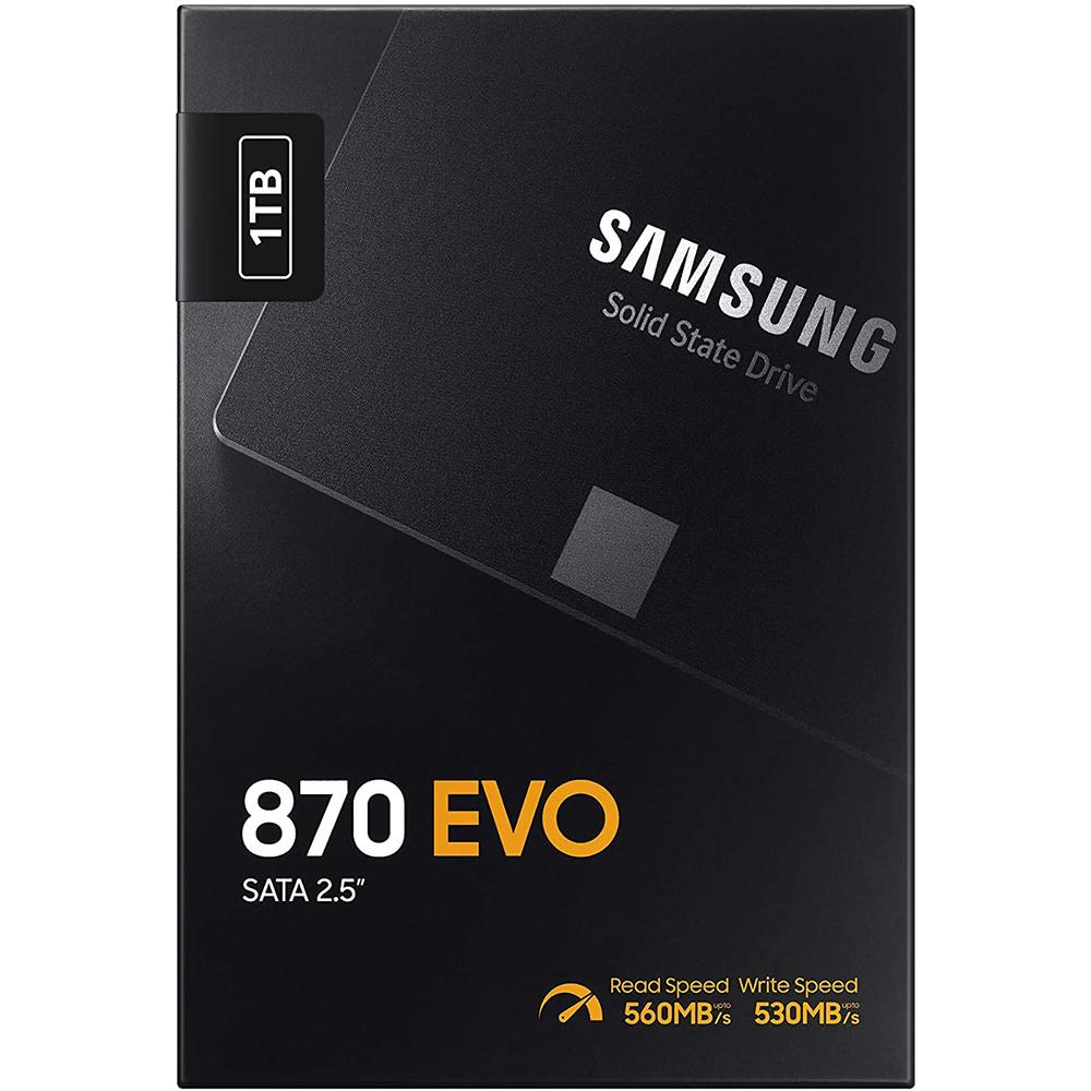Samsung 870 EVO 1TB 2.5-Inch SATA III Internal SSD (MZ-77E1T0B/AM)