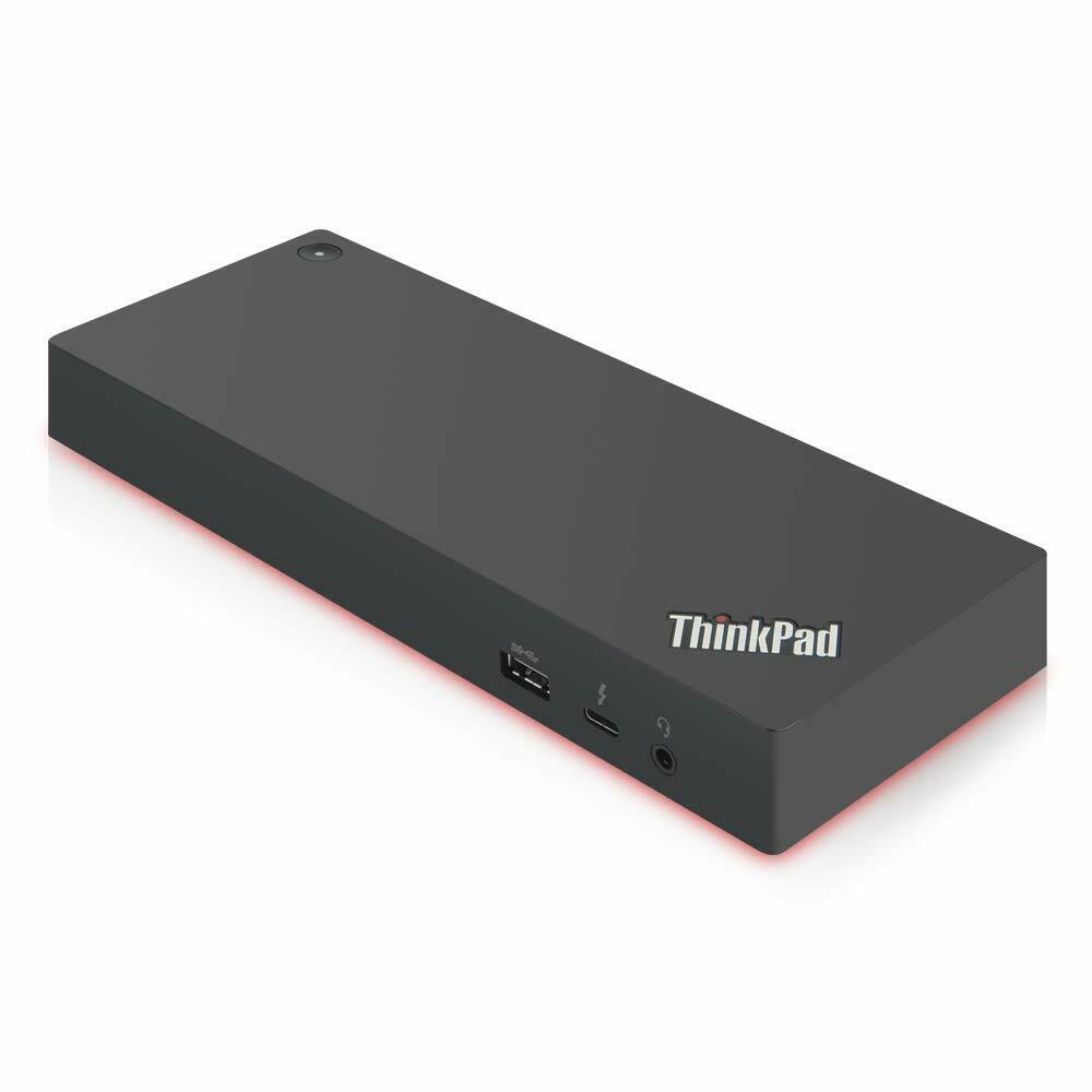 Lenovo ThinkPad Thunderbolt 3 Dock Gen 2 135W (40AN0135US) Dual UHD 4K Display Capability, 2 HDMI, 2 DP, USB-C, USB 3.1
