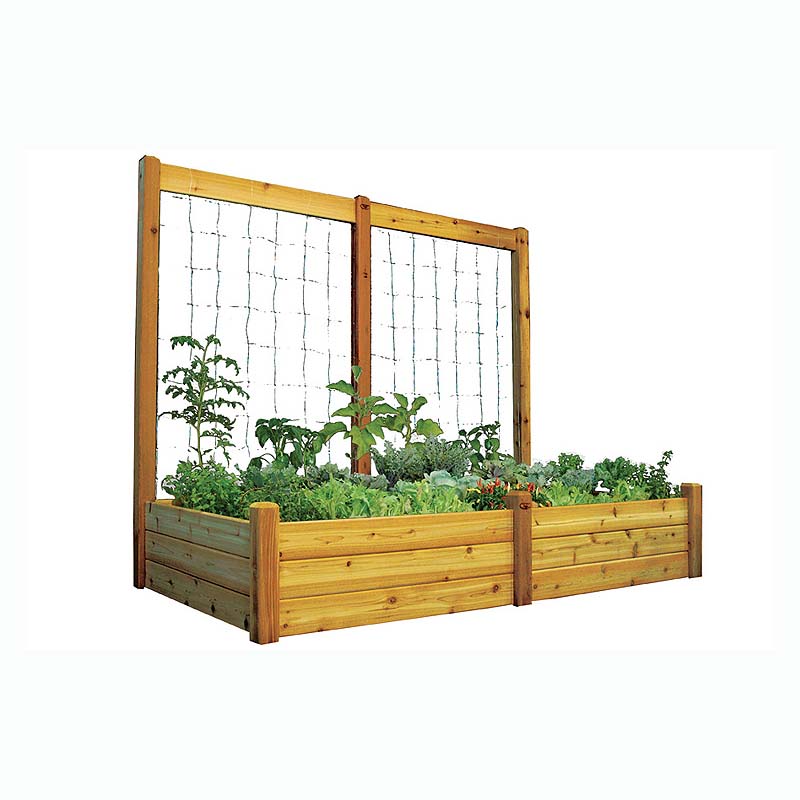 Rgbttk48 95 Gronomics Raised Garden Bed 48x95x19 With 95x80 H