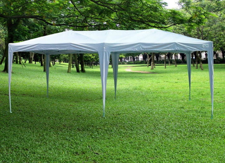 Quictent 10 x 20' Ez Set Pop Up Canopy Party Tent Wedding Gazebo Silver