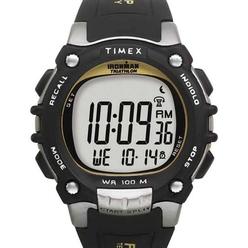 Timex Men's  Ironman Classic 100 Black Resin Digital Watch T5E231 T5E2319J