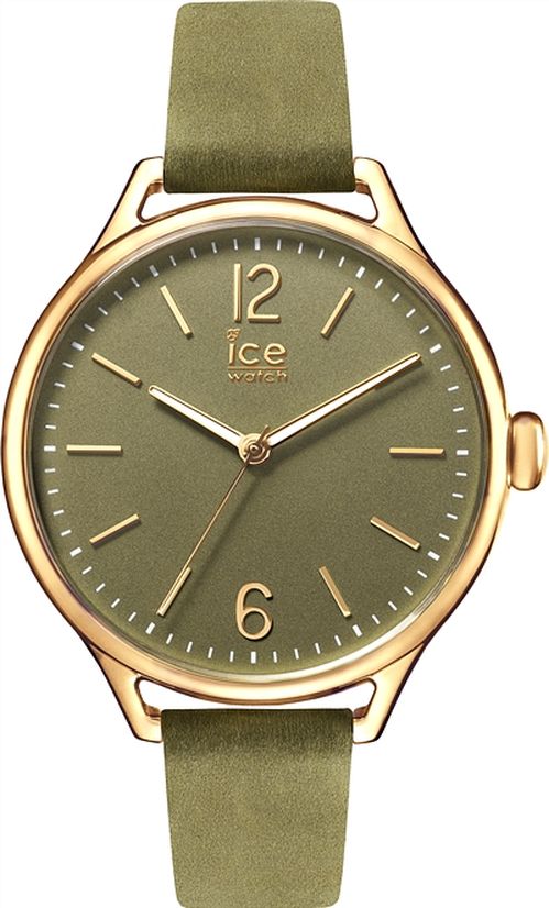 Ice-Watch Ladies  ICETIME Green Band Green Dial Watch ICE-013056