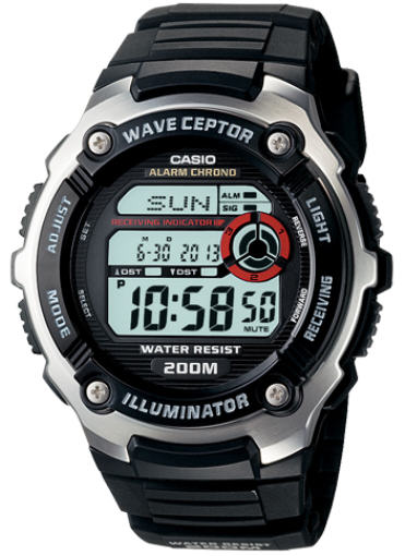 Casio Men's  Wave Ceptor Atomic Watch WV200A-1AV WV200R-1AV