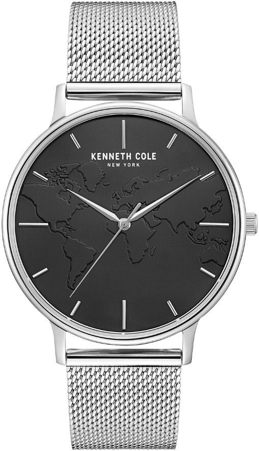 Kenneth Cole Men's  Classic  Steel Mesh Band Watch KC50785004