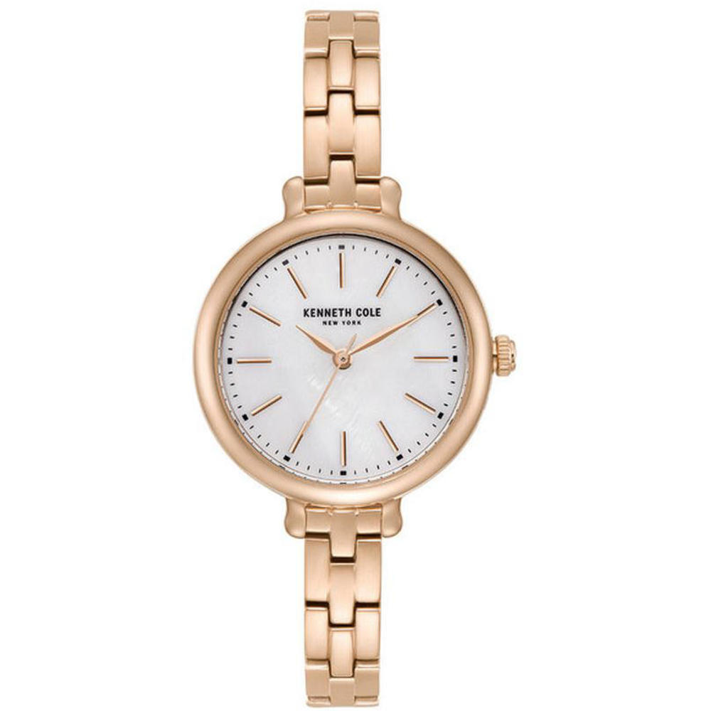 Kenneth Cole Women's  Rose Gold Tone Pearl Dial Watch KC50065012