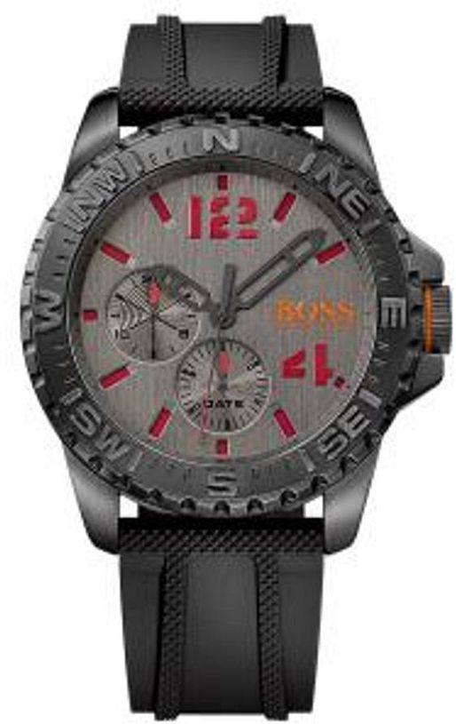 Hugo Boss Men's  Reykjavik Black Silicone Watch 1513423