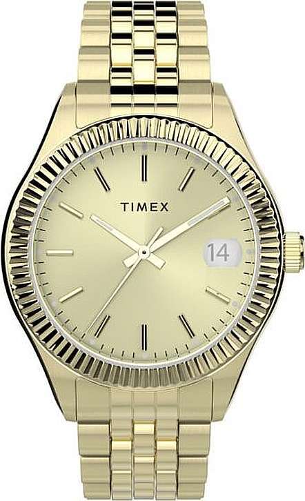 Timex Women's  Waterbury Legacy Gold Tone Watch TW2T86900