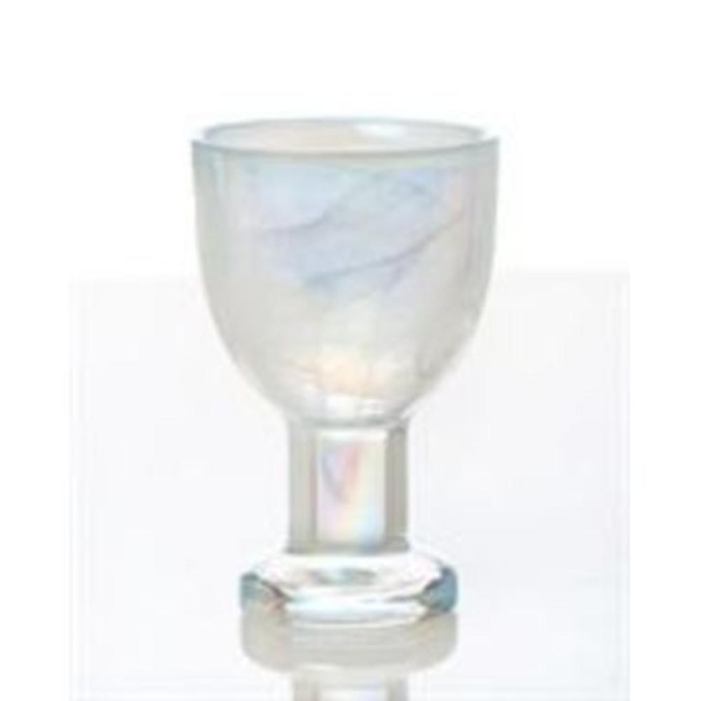 Abigails Stone age White Wine Glass In White Pearl Alabaster Finish [Set of 4]