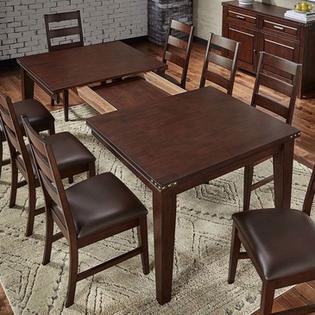 A America Furniture Carter Rectanglar Leg Dining Table W A America Furniture Carter Rectanglar Leg Dining Table W