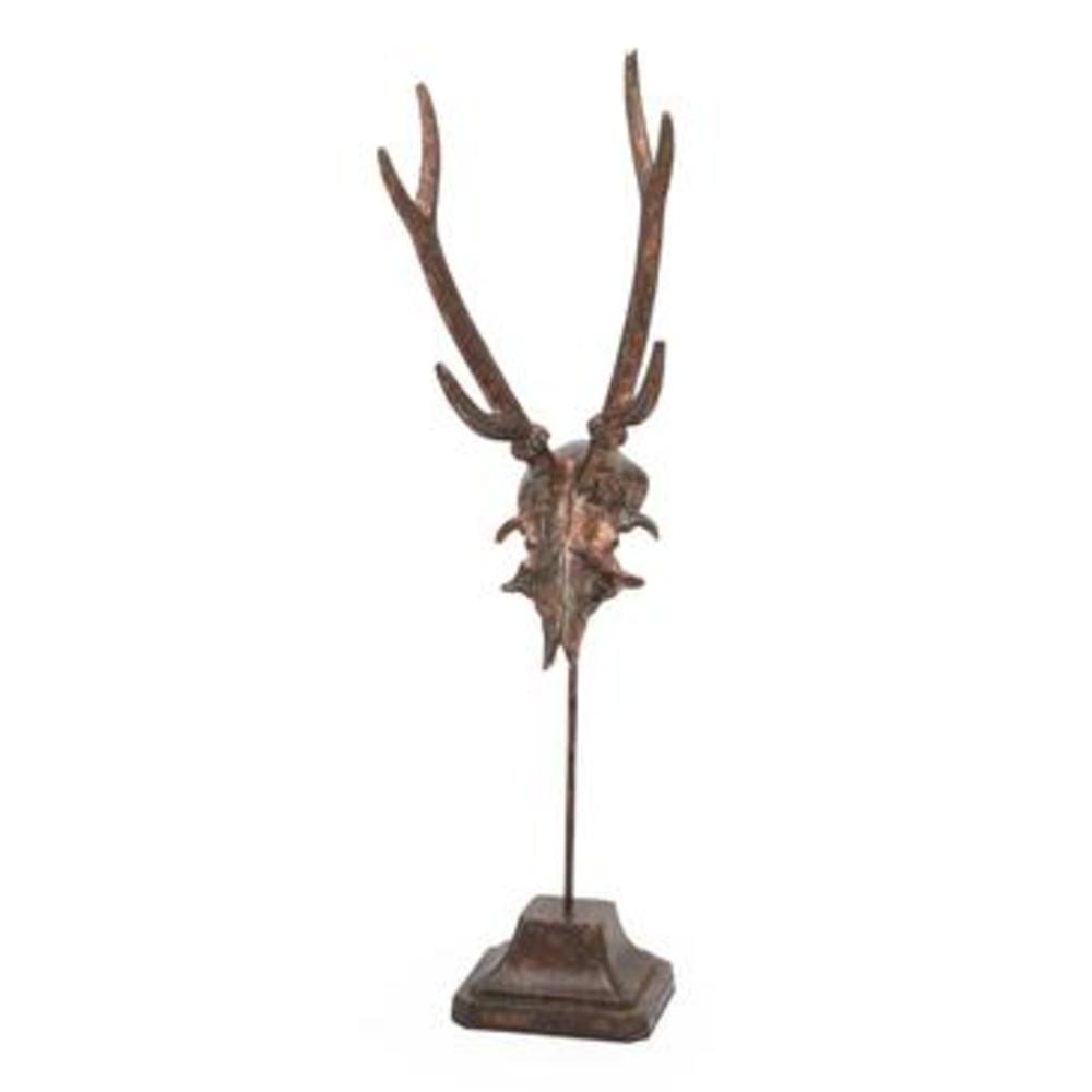 Moe's Home Collection Moes Home Deer Antlers Antiqued Copper in Antique