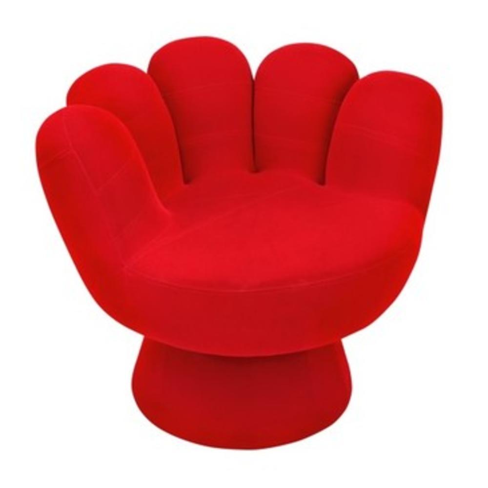 Lumisource Mitt Chair In Red