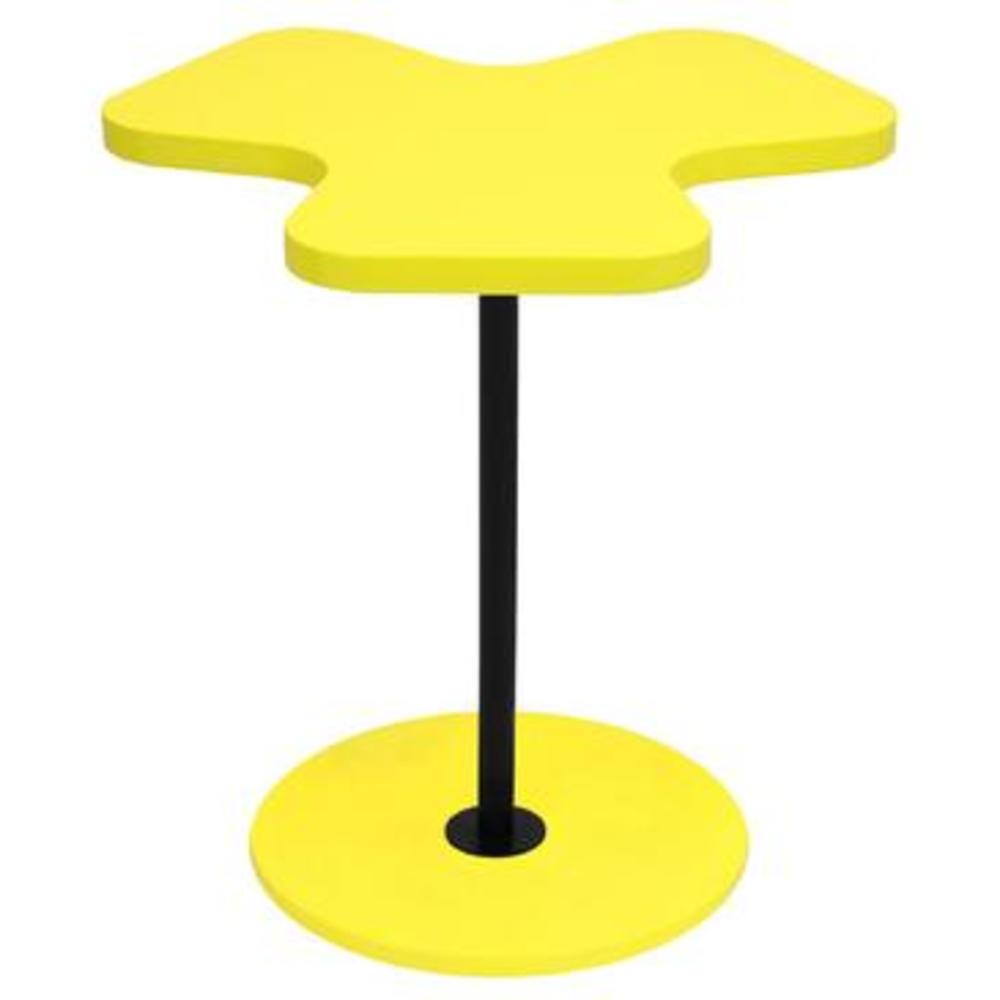 Lumisource Clover End Table In Yellow