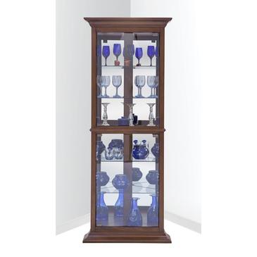 Philip Reinisch Power Cabinet Fairfield Ii Corner Curio Cabinet In