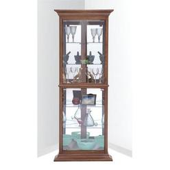 Corner Curio Cabinet
