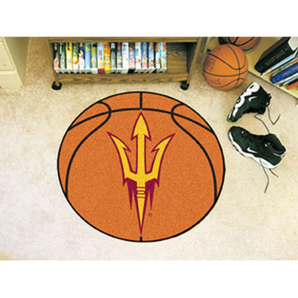 Fan Mats Arizona State Basketball Mat 26" Diameter