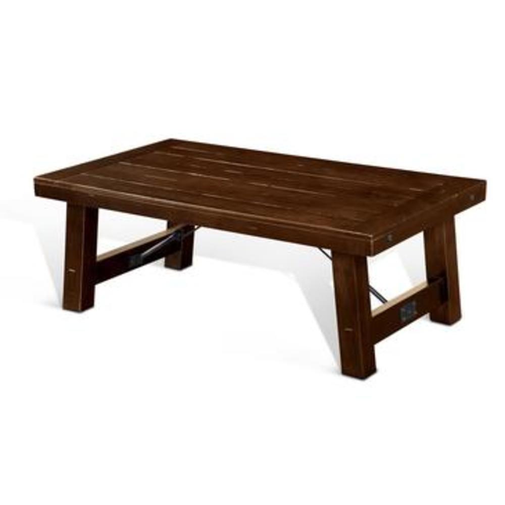 Sunny Designs Tuscany Coffee Table in Vintage Mocha