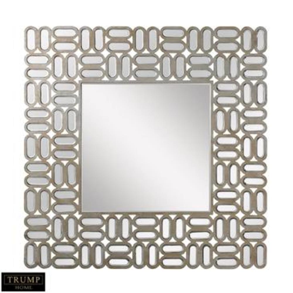 Sterling Industries Trump Home Square Alternating Oblong Mirror