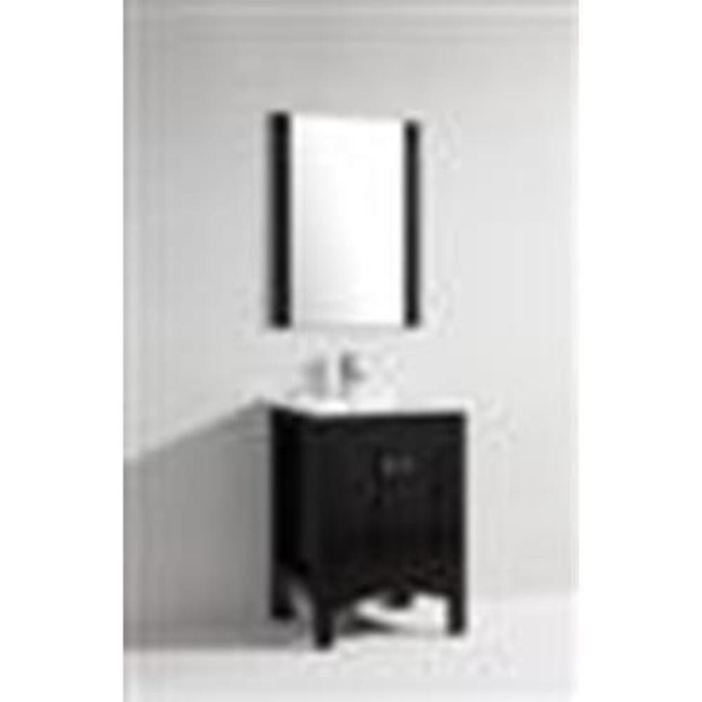 Legion Furniture WT9102-A Sink Vanity With Mirror In Black
