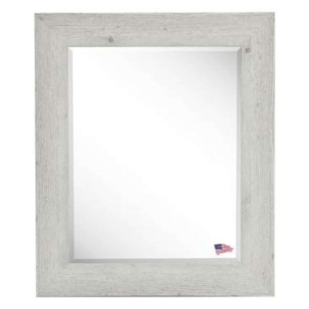 Rayne Mirrors Jovie Jane White Washed Antique Mirror 39.5X45.5 Inches
