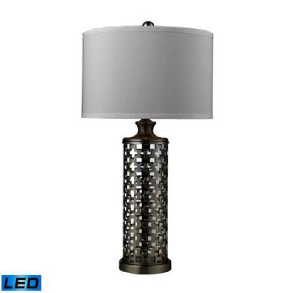 Dimond Medford LED Table Lamp in Brushed Nickel