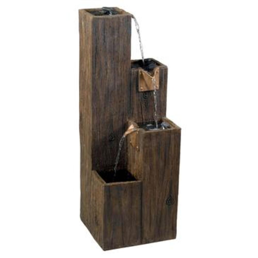 Kenroy Home Kenroy Timber Indoor And Outdoor Floor Fountain