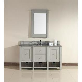 James Martin Madison 60" Double Vanity Cabinet In Dove ...