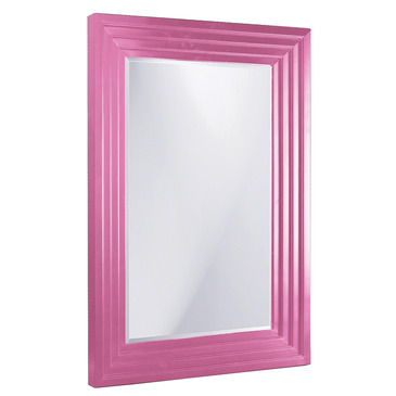 Howard Elliott 43057smHP Delano Hot Pink Small Mirror