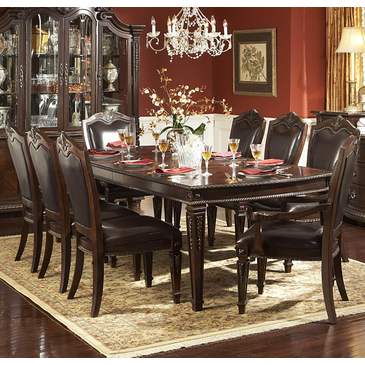 Homelegance Palace 108 Inch Dining Table In Brown Cherry Homelegance Palace 108 Inch Dining, 108 Inch Dining Table