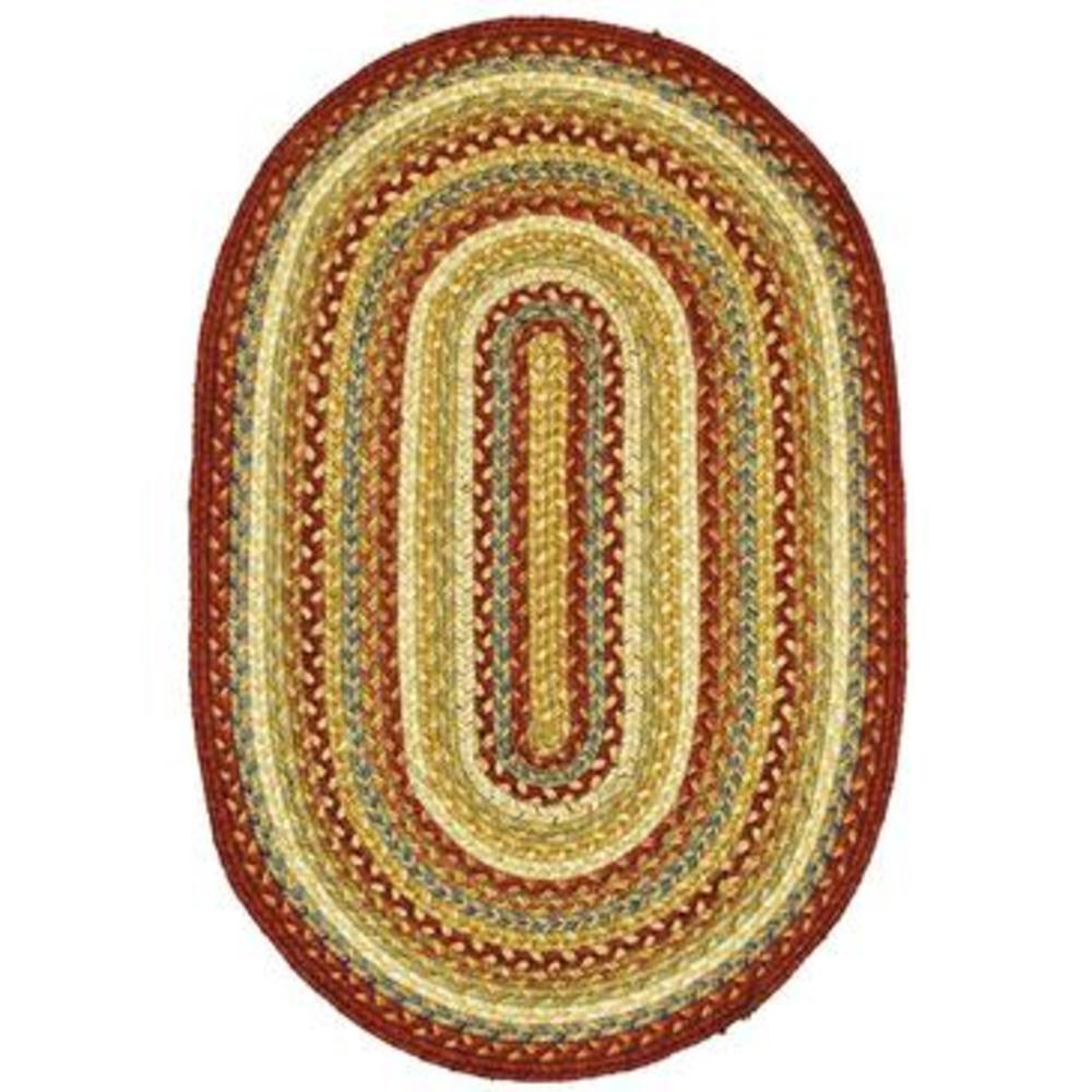 Homespice Spartan Oval Jute Braided Table Runner [Set of 2]