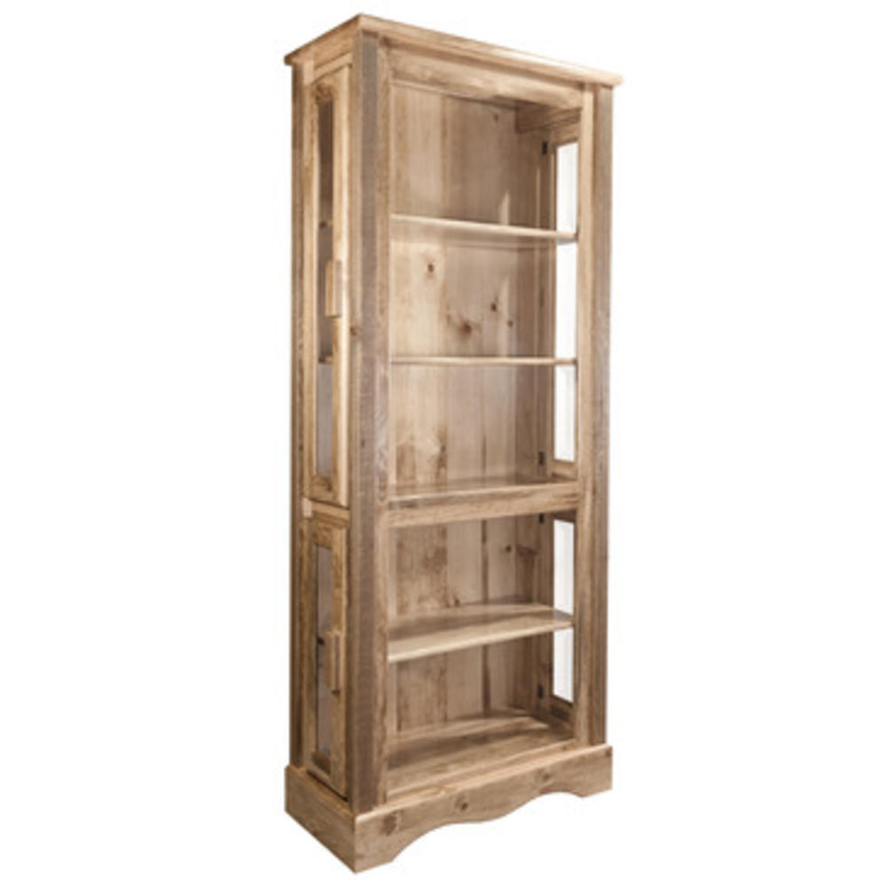 Montana Woodworks Homestead Curio Cabinet Stained and Lacquered