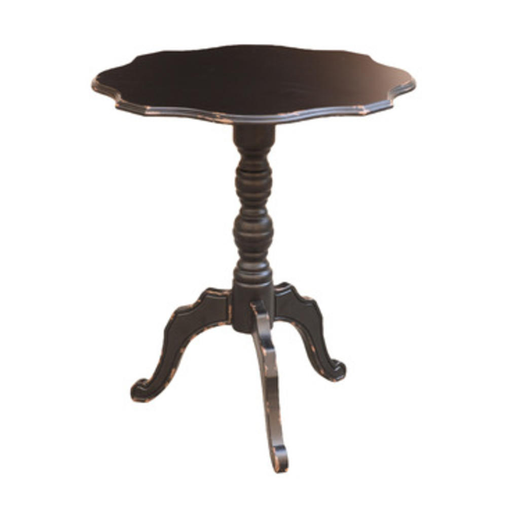 Crestview Lynnfield Black Accent Table