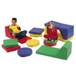 Children S Factory Set Of 4 Round Floor Cushions