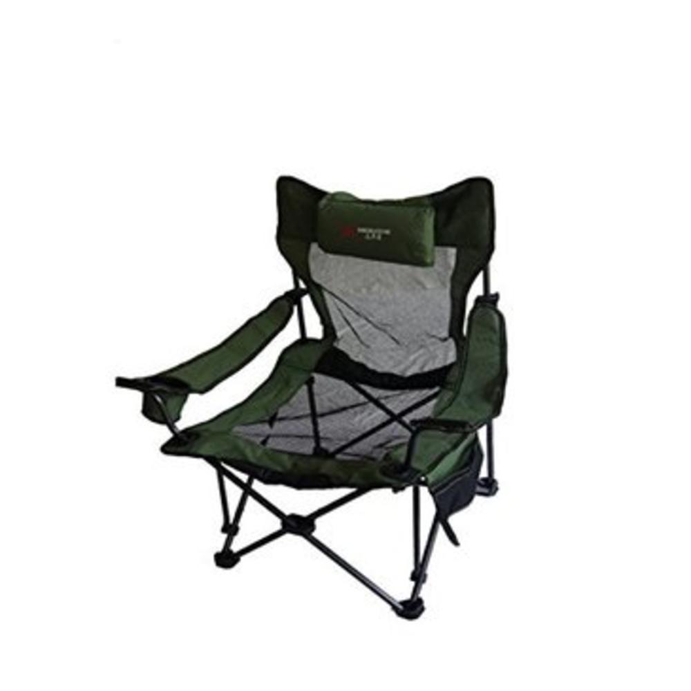Ore International Ore Portable Mesh Folding Green Chair