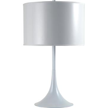 Ore International Ore White Metal Table Lamp