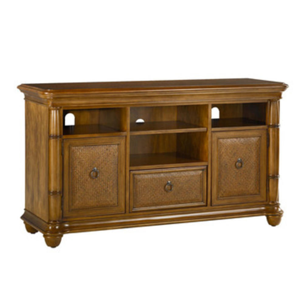 American Drew Grand Isle-Occassional Entertainment Console in Amber
